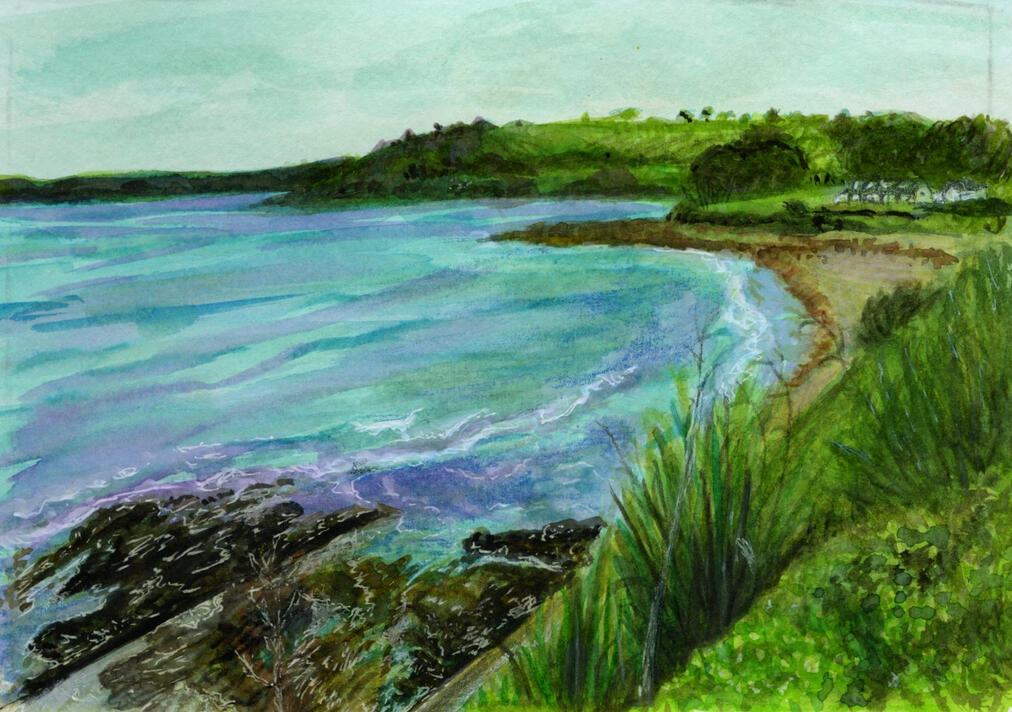 Swanpool beach